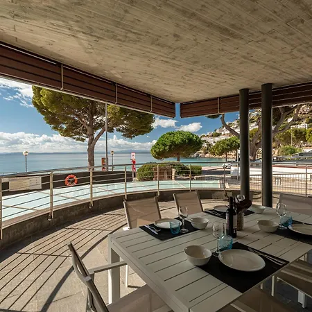Con Gran Terraza Delante Del Mar 公寓 罗萨斯